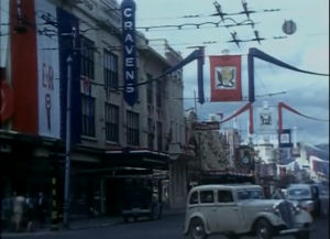 The whole city was decorated in red, white and blue for that first Royal visit.