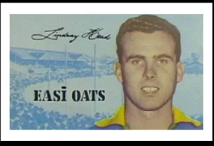 One of the few cards I have left from my Easi Oats footy cards collection