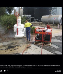 Scott Bigharvs' photo; Well you asked .. Here he is in his current form! Check out Spit Water pressure cleaners page.