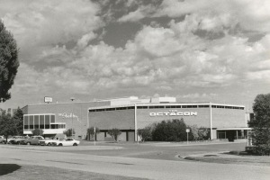 Photo from the City of Playford. The Octagon was designed to cater for any type of entertainment from stage shows, balls and cabarets to indoor sports.