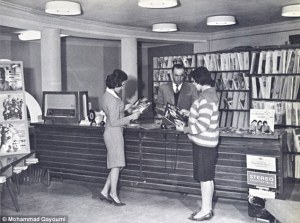 Photo from Google Images. The local record shop; that's how we selected our music back in the day