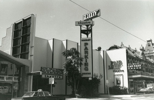 Photo from the State Library of SA. In October 1988, a rock show and disco named ‘Farewell to a Fair Lady’ was held to say goodbye to the building. It was demolished in 1989. 