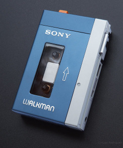 Photo from Google Images. When the Sony Corporation introduced the ‘Walkman’, recorded music became truly portable for the first time. 