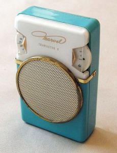 Photo from Google Images.With the introduction of the transistor, suddenly music became portable. 