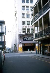 Photo by Frank Hall. The York in Rundle Street was demolished when Gawler Place was widened on the 60s