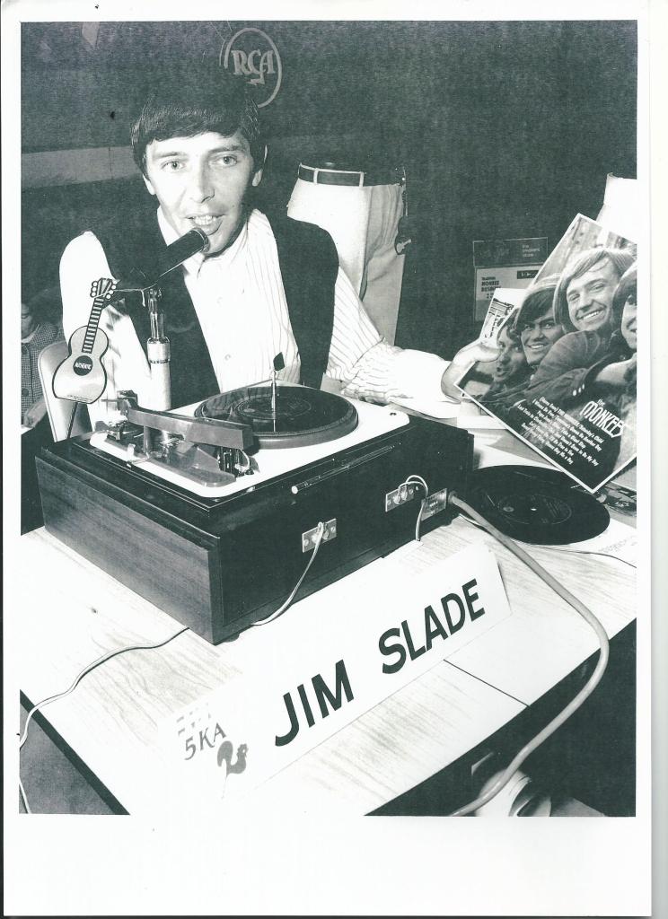 Source the Jim Slade Collection. Jim Slade who first gained popularity on 5DN before switching to 5KA in the mid 60s 