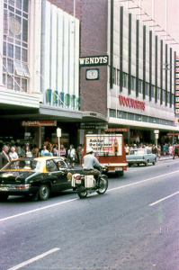 Photo from Baytram 366 on Flickr. For many it was Balfour’s Tea Rooms in Rundle Street. In 1972 the shop was said to be the busiest in the southern hemisphere. 