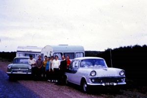 Kenny Peplow sent in this photo from "about 50 years ago, this is how we went on the family holiday" 