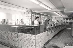 Photo from ARW. To a young child Coles Cafeteria was indeed a wondrous place. It always seemed so large, so many tables and so crowded. 