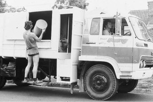 Garbage truck 1970s