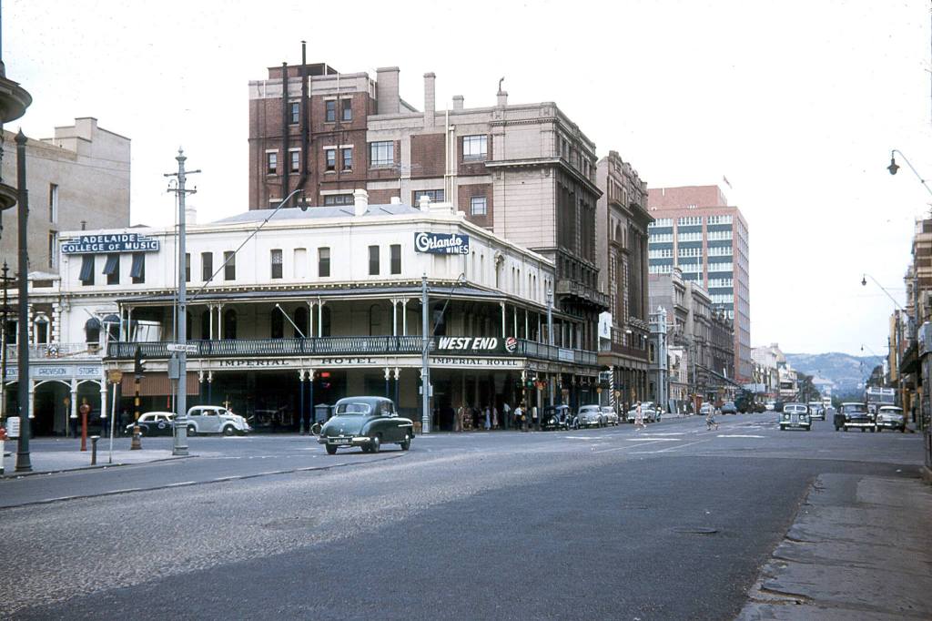 The Imperial Hotel was built in 1866 and demolished in 1960