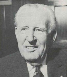 Sir Edward Hayward of John Martins, instigator  of the annual Christmas Pageant and recognised as South Australian Father of the Year, despite having no children