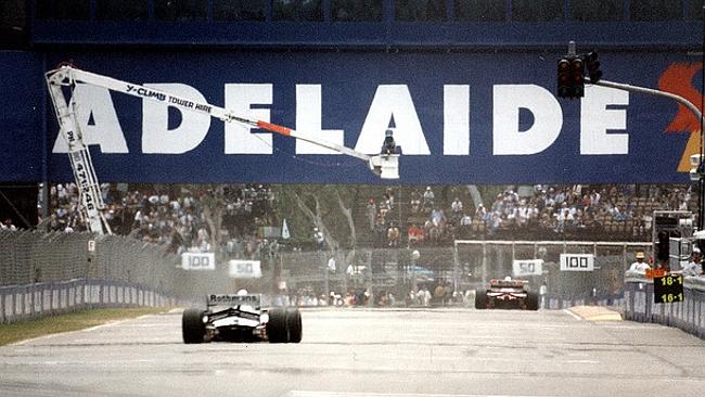 Adelaide’s Great Race, The Grand Prix Photo from Adelaide Now. You could feel the excitement in the air and you could hear the sound of the F1 cars right around the city!