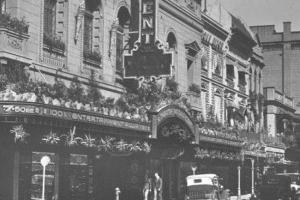 The Regent Theatre in the 1940s. In 1968 it became part of an arcade complex. The theatre closed in 2004. Photo: MRC Productions.