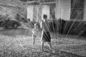 Photo Google Images. There were times when it was just too hot to head off somewhere and on those days we’d make do with the sprinkler on the lawn,  getting totally saturated and staying cool.