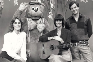 Photo from Channel 10 (Now 7). Patsy had actually started out on Channel 9 in the 60s with appearances on Here's Humphrey but later switched channels to co-host the Fat Cat show. 